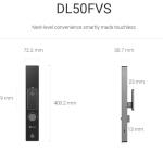EZVIZ DL50FVS Smart Door Lock Kunci Pintu Digital Canggih Dan Aman