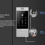 EZVIZ DL04 Pro – Smart Door Lock dengan 5 Metode Pembukaan & Keamanan Maksimal