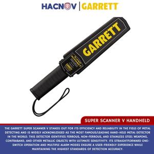 Garrett Super Scanner V Handheld Metal Detector Original USA Pendeteksi Logam