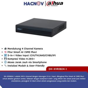 DAHUA DVR 4 Channel DH-XVR1B04-I